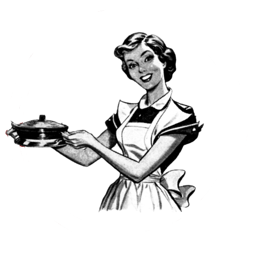 Lady Offering Cooking Tips Image