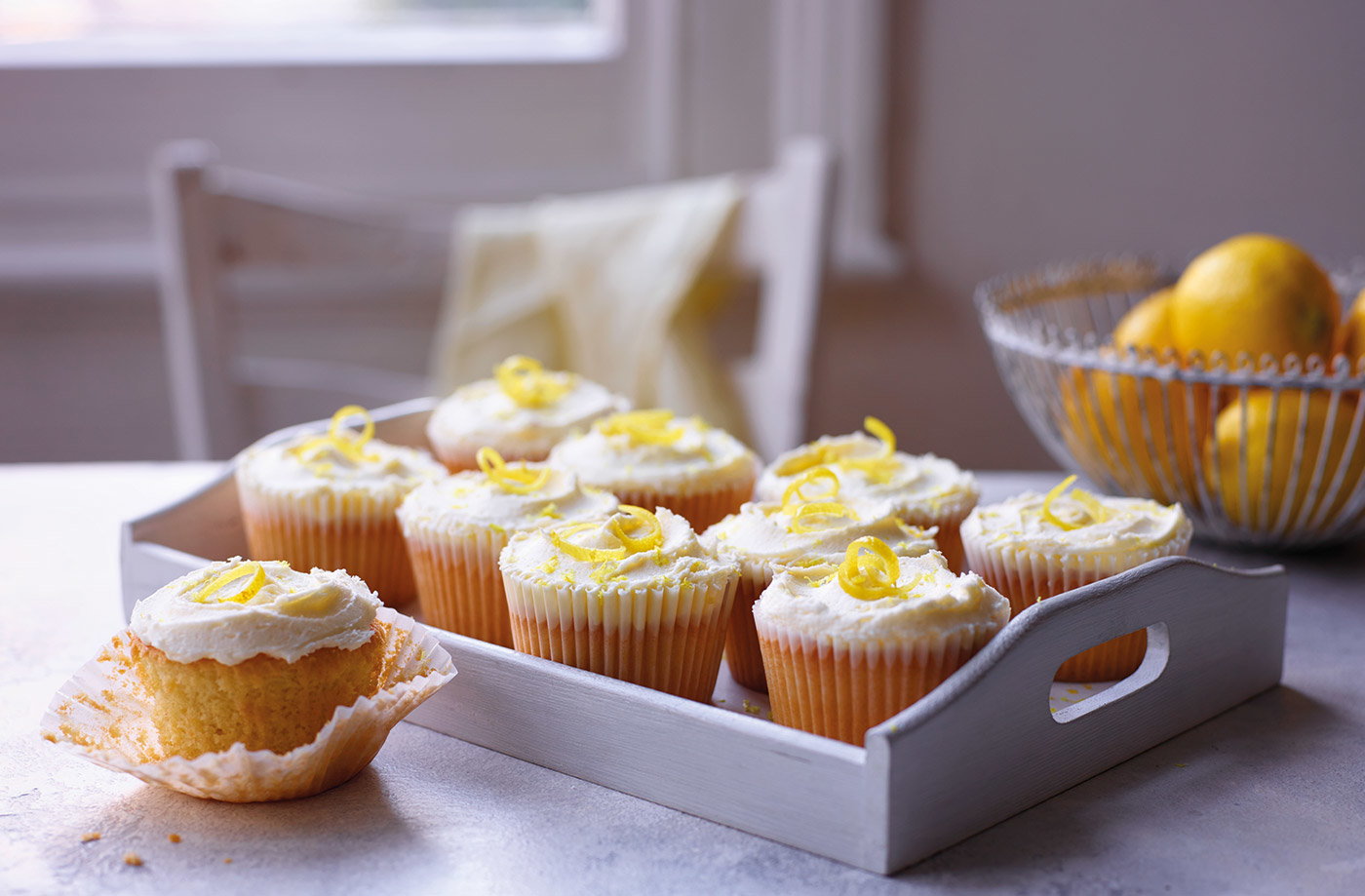 Lemon cupcakes