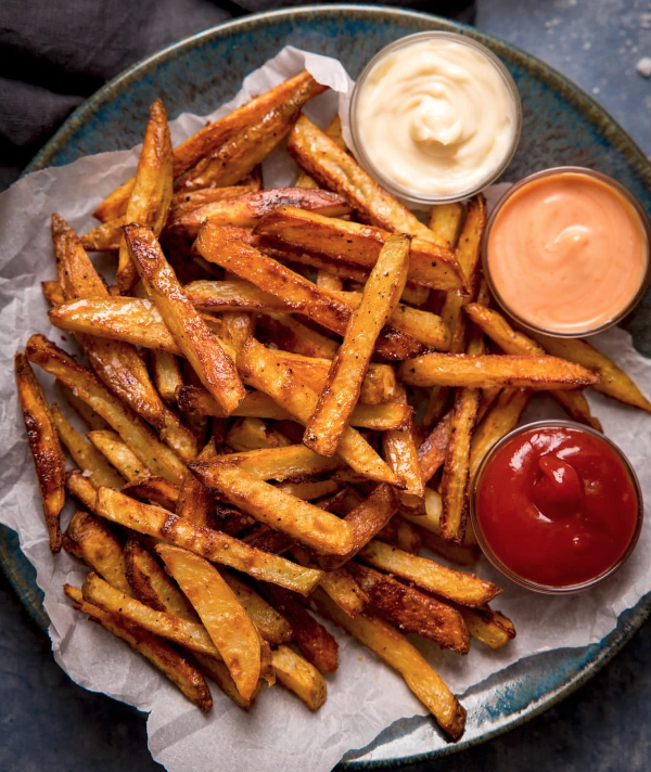 Homemade oven chips